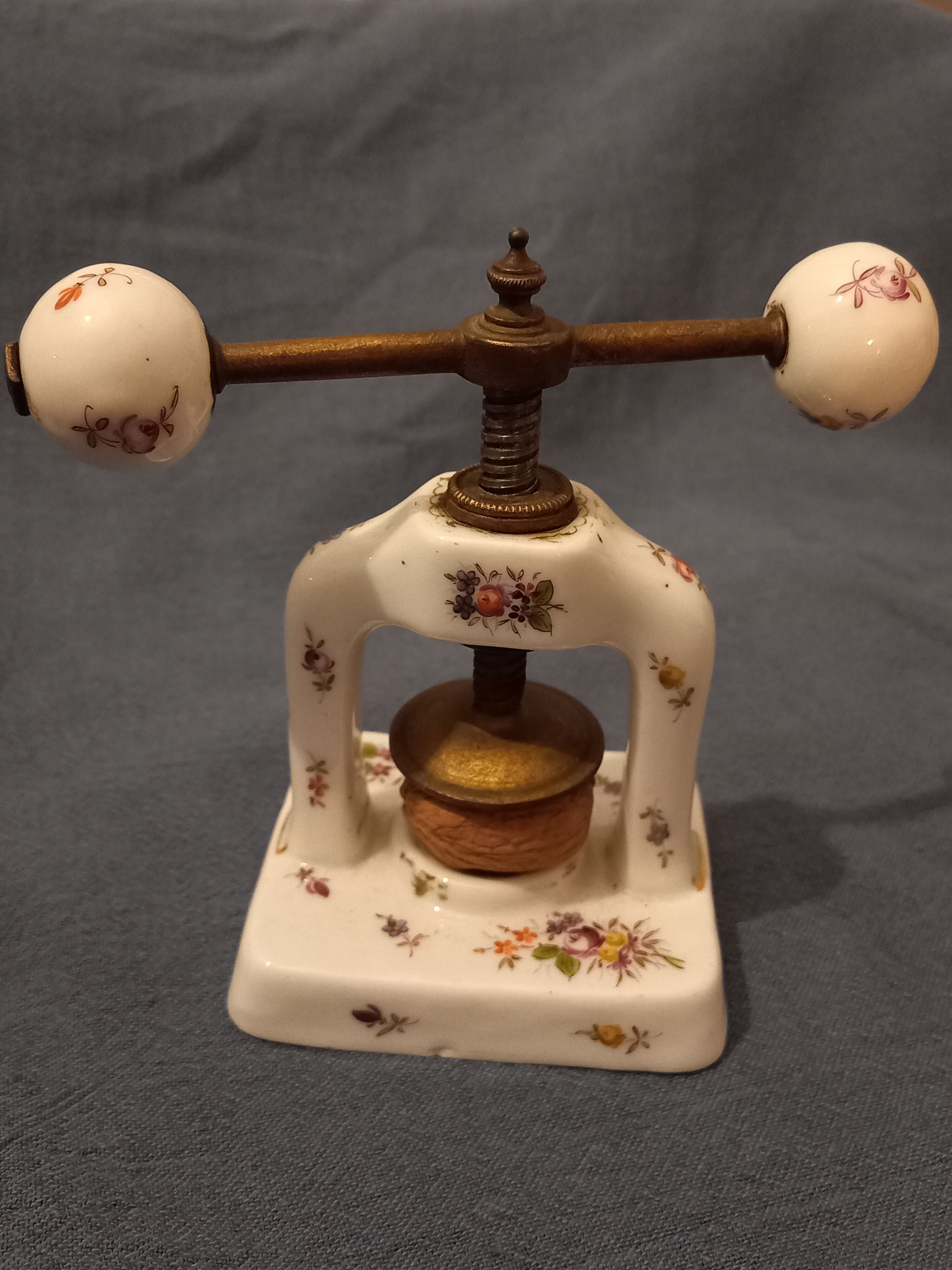 Antique and rare porcelain nutcracker