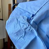 Sky blue half-breed cover 140 x 190 cm