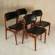 Model 49 dining chairs by Erik Buck for OD Møbler, 1960s
