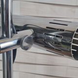 Desk lamp, design, chrome, adjustable, vintage, 70s.