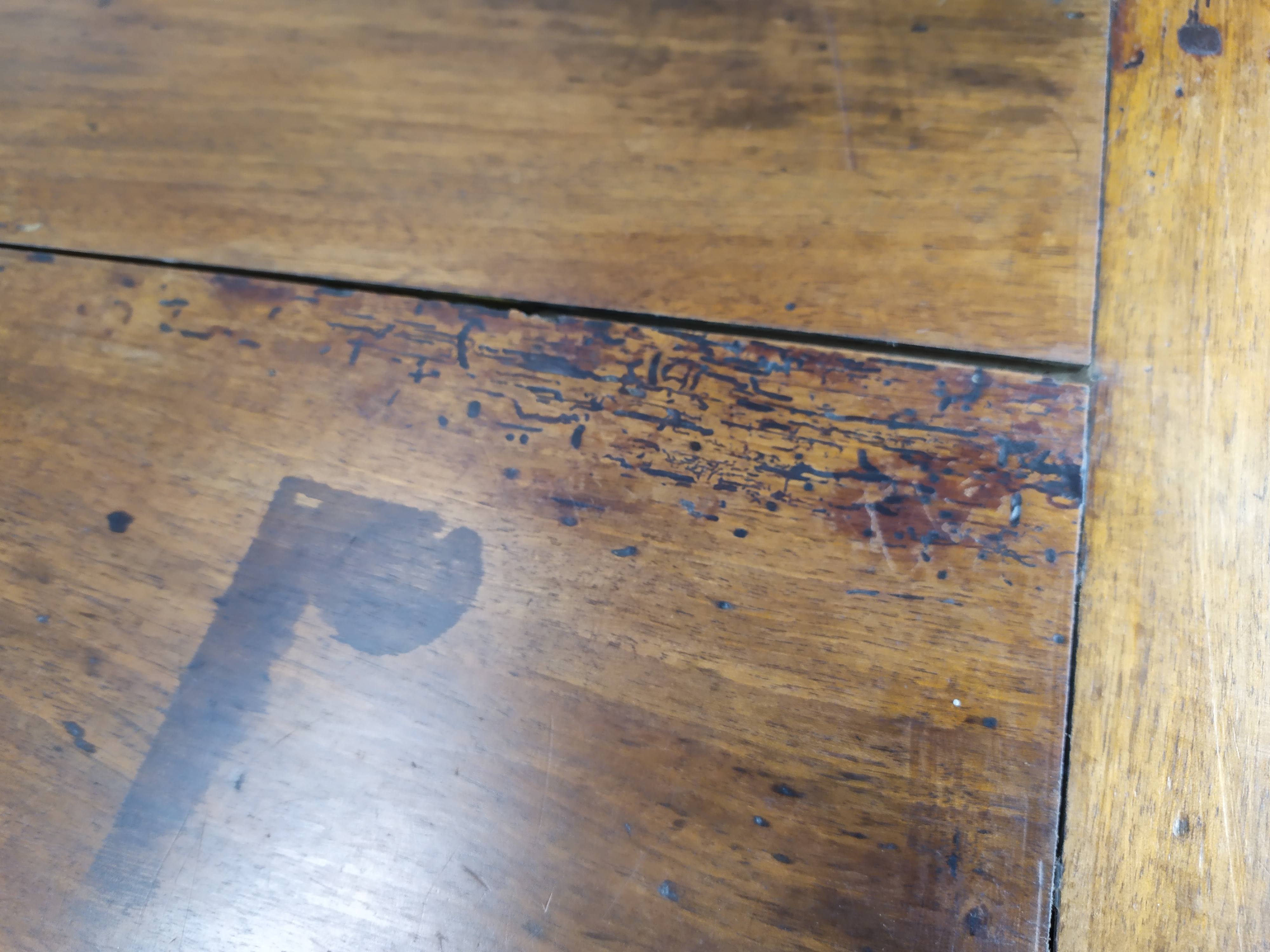 Louis XV walnut table