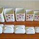 Lot of 6 porcelain spice jar