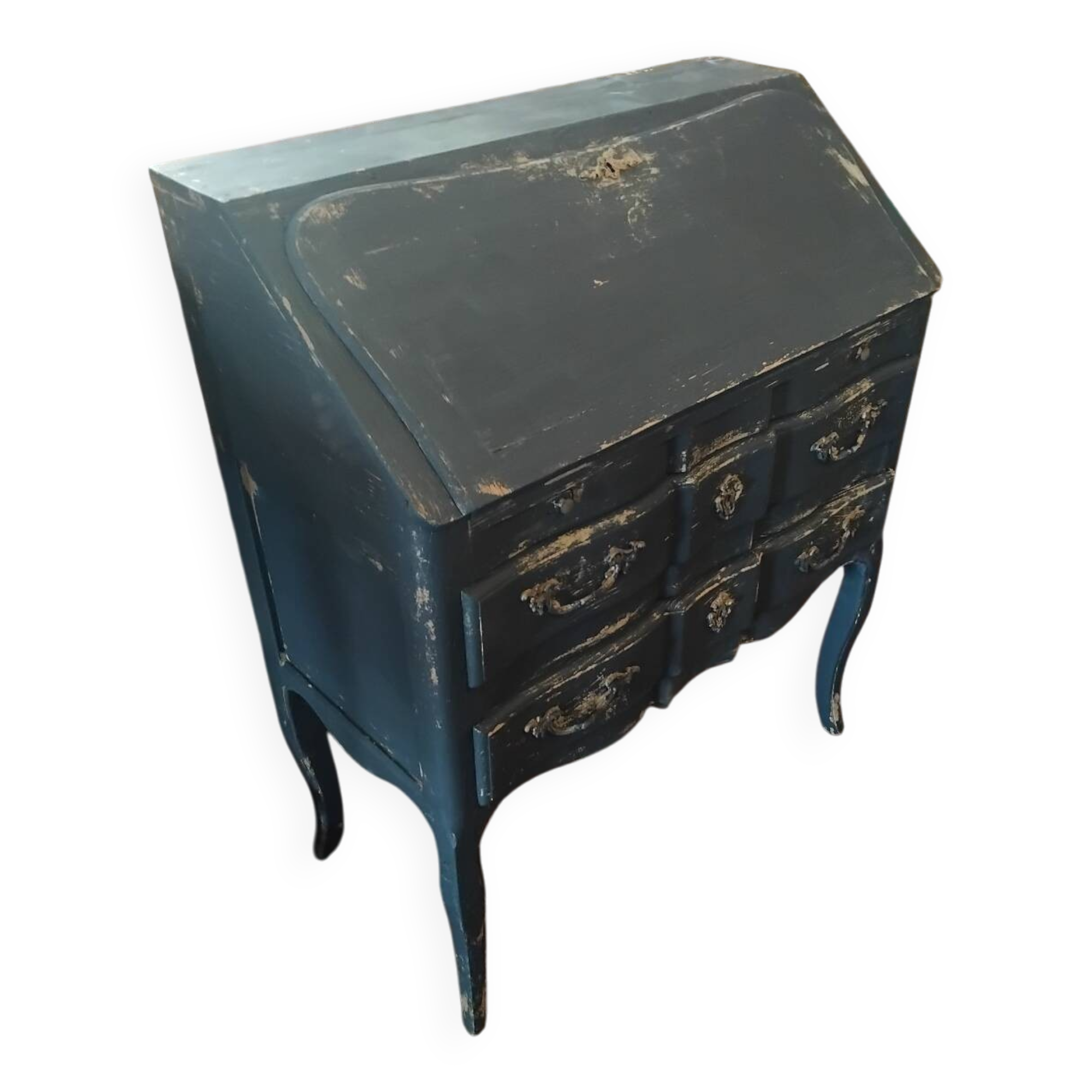 Louis XV style donkey back desk