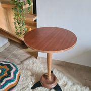 Vintage pedestal table or side table