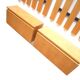 Large vintage coat rack with integrated sideboard, dating from the 1970s