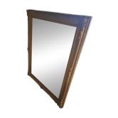 Very large gold mirror