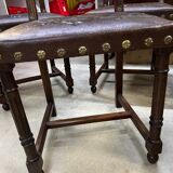 Mot de 6 chaises Henri II