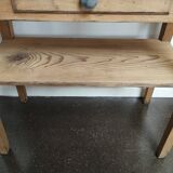 Small Vintage Workshop Table - Console Table