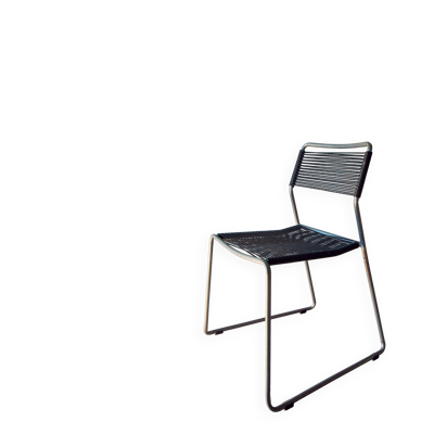 Chaise Melker 'spaghetti' par Lisa Norinder, Ikéa vintage 1990's