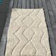 Tapis berbère blanc 2X1m
