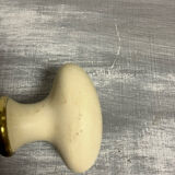 Old beige door handle