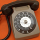 1980s Socotel Model S63 rotary phone with earphone