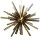 Murano glass Quadriedro chandelier