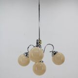 Art Deco Chandelier, 1930s, Restored