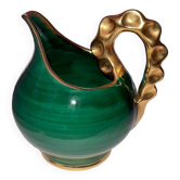 Green and gold pitcher, Vérigord