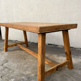 Cherry wood workshop table