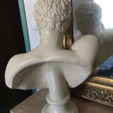 Bust of Hermes in plaster