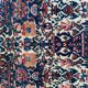 Beautiful old Persian carpet from Abadeh handmade 100x144 cm