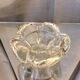 Pocket tray or candle holder in the shape of a flower Daum France