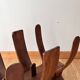 Brutalist magazine rack by Guillerme and Chambron