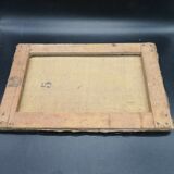 Oil on canvas painting landscape signed A Tournier 1884