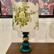Pair of glass lamps, Scandinavian design, 1950s.