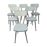 White Formica chair