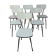 Chaises formica blanc