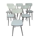White Formica chair