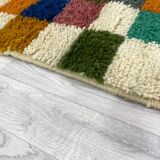 Handmade Moroccan Berber carpet 213 x 163 CM