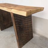 Bench / raw wood stool workshop