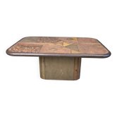 Paul Kingma attributed coffee table, 1980s