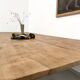 Very large farmhouse table in solid oak, 1950s – L300 cm