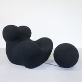Armchair and ottoman "Big Mama" by Gaetano Pesce for B&B Italia