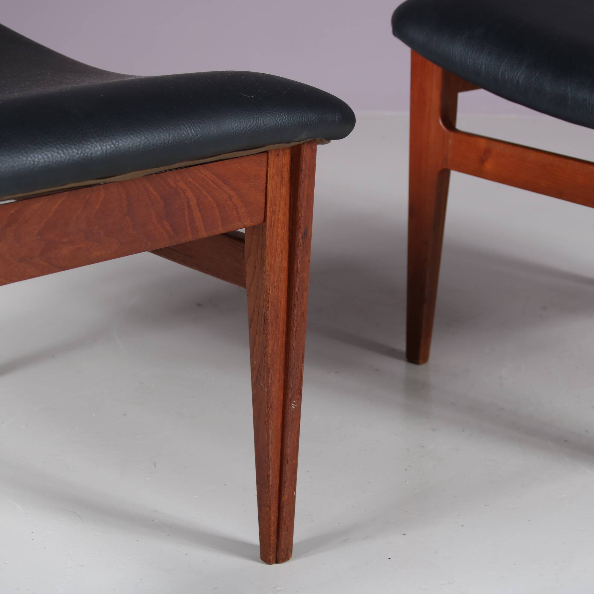 Finn juhl ottoman for france & son, denmark 1950