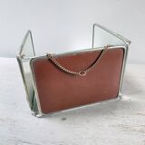 Horizontal triptych mirror