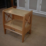 Bedside oak 1950 1 drawer