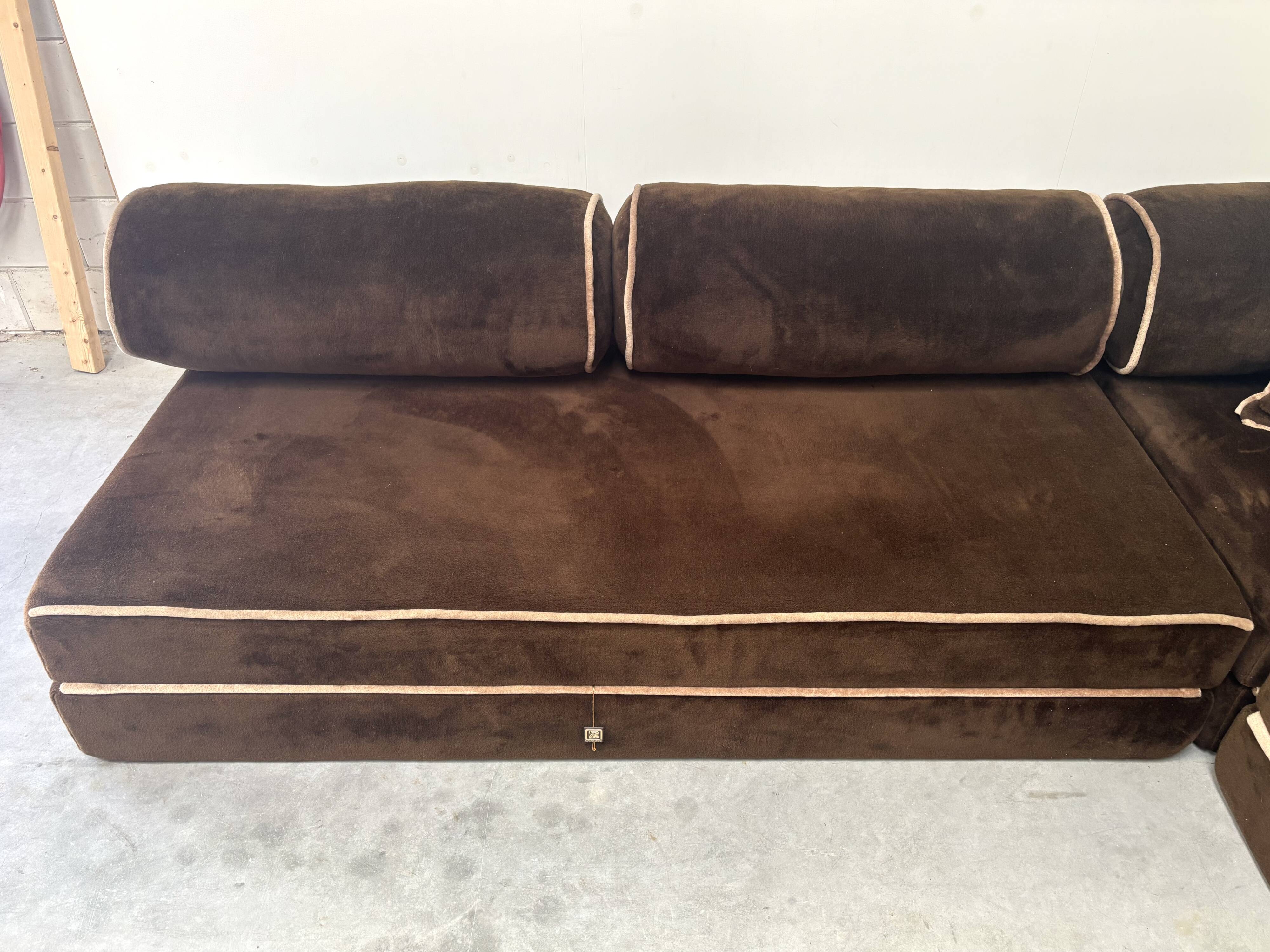 Ensemble de salon modulaire par RUF International, années 1970