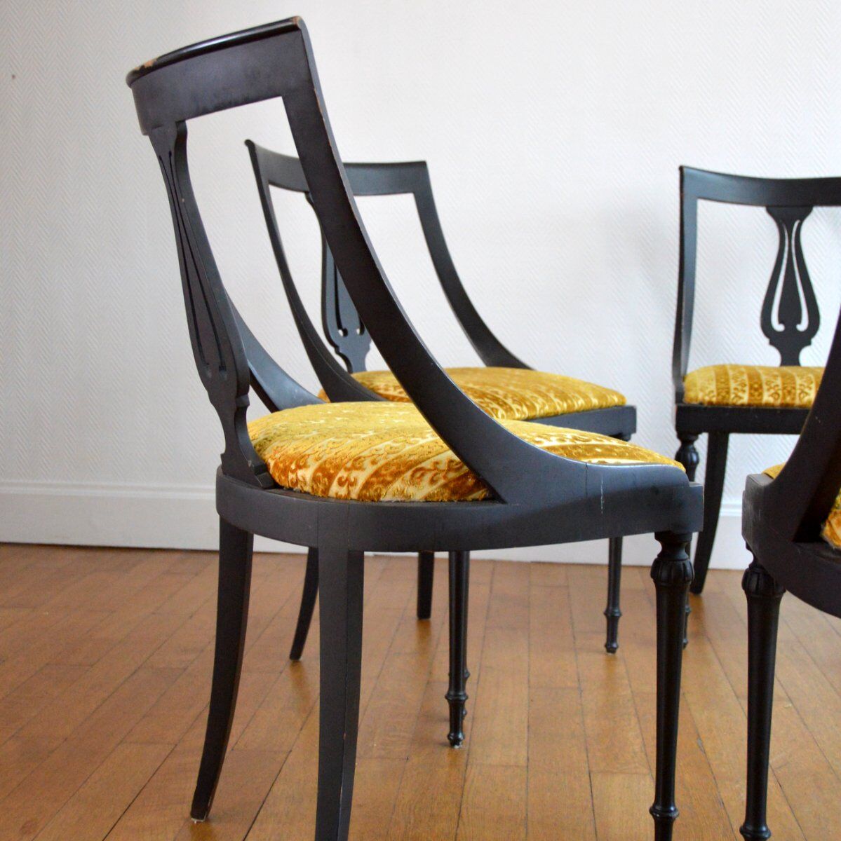 Suite de 6 chaises Art déco 1930