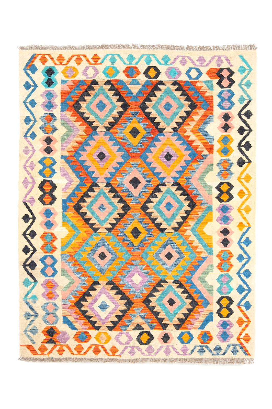 Afghan Pashtun Kilim 174 x 133 cm