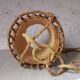 Vintage bamboo and rattan suspension