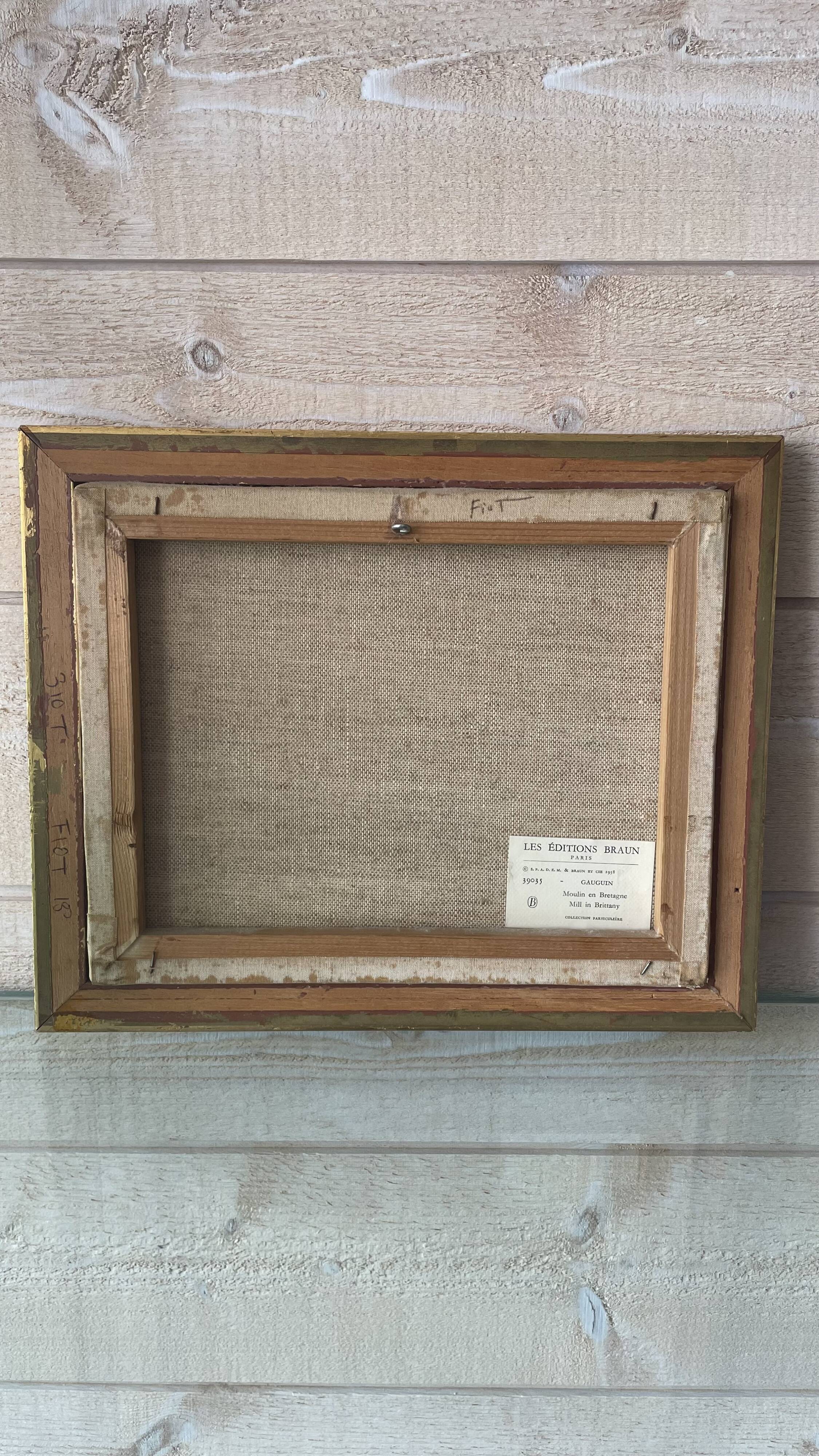 Frame Les Éditions Braun Paris Gauguin