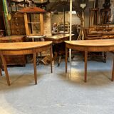 Pair George III Mahogany Console Tables