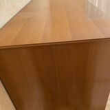 Custom-made cherry wood sideboard