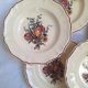 Assiettes creuses Digoin Sarreguemines Modèle Loraine