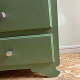 Asymmetrical art deco wardrobe