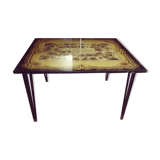 Coffee table, game of the goose, the life of Napoleon