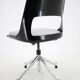 Chaise pivotante Kay Korbing des années 1960, modèle KK-1A pour Fibrex Danemark