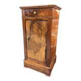 Louis Philippe bedside table in walnut