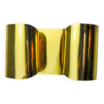 “Foglios” wall lamp in brass, Italy, 1970